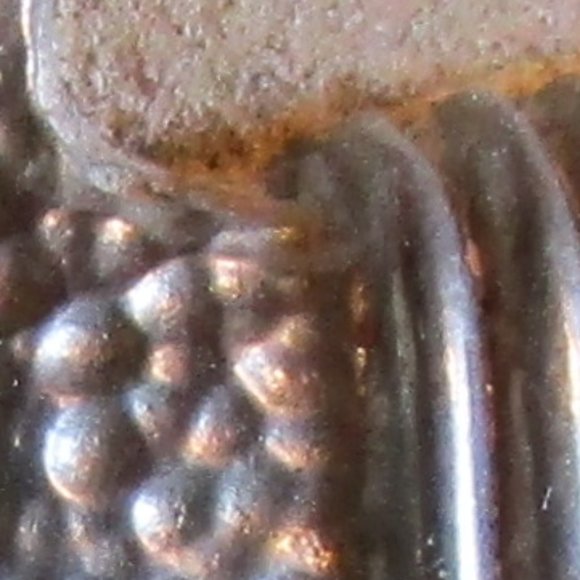 Vintage Silver/Turquoise Belt Buckle w/Arrowhead - Picture 6 of 10